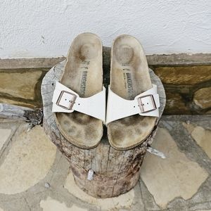 Birkenstock opal white madrid sz 39